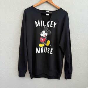 Mickey Mouse Keyhole Sweater Size XL‎ EUC